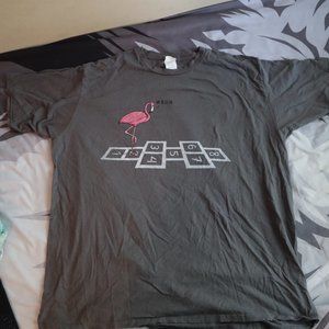 Pissed Flamingo tShirt Size XL 25" 31"